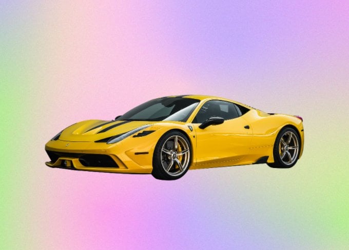 Изменить фон фотографии автомобиля