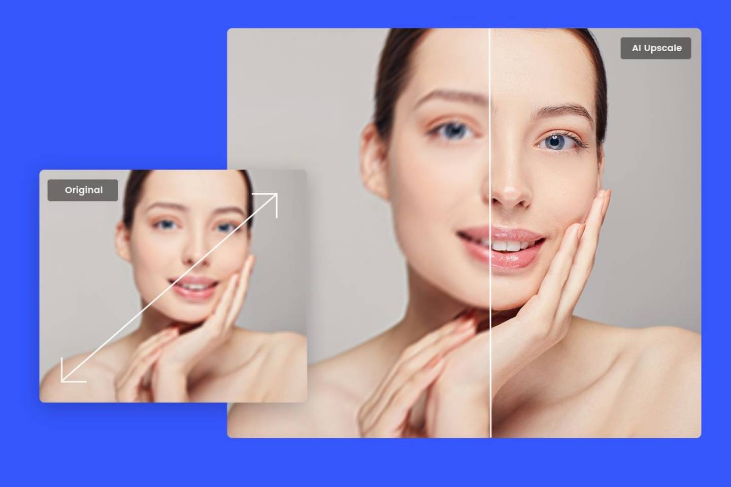 Meningkatkan gambar secara online secara gratis dengan Fotors-AI-image-upscaler